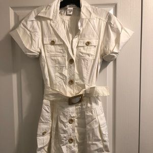 Diane vonFurstenberg White Dress